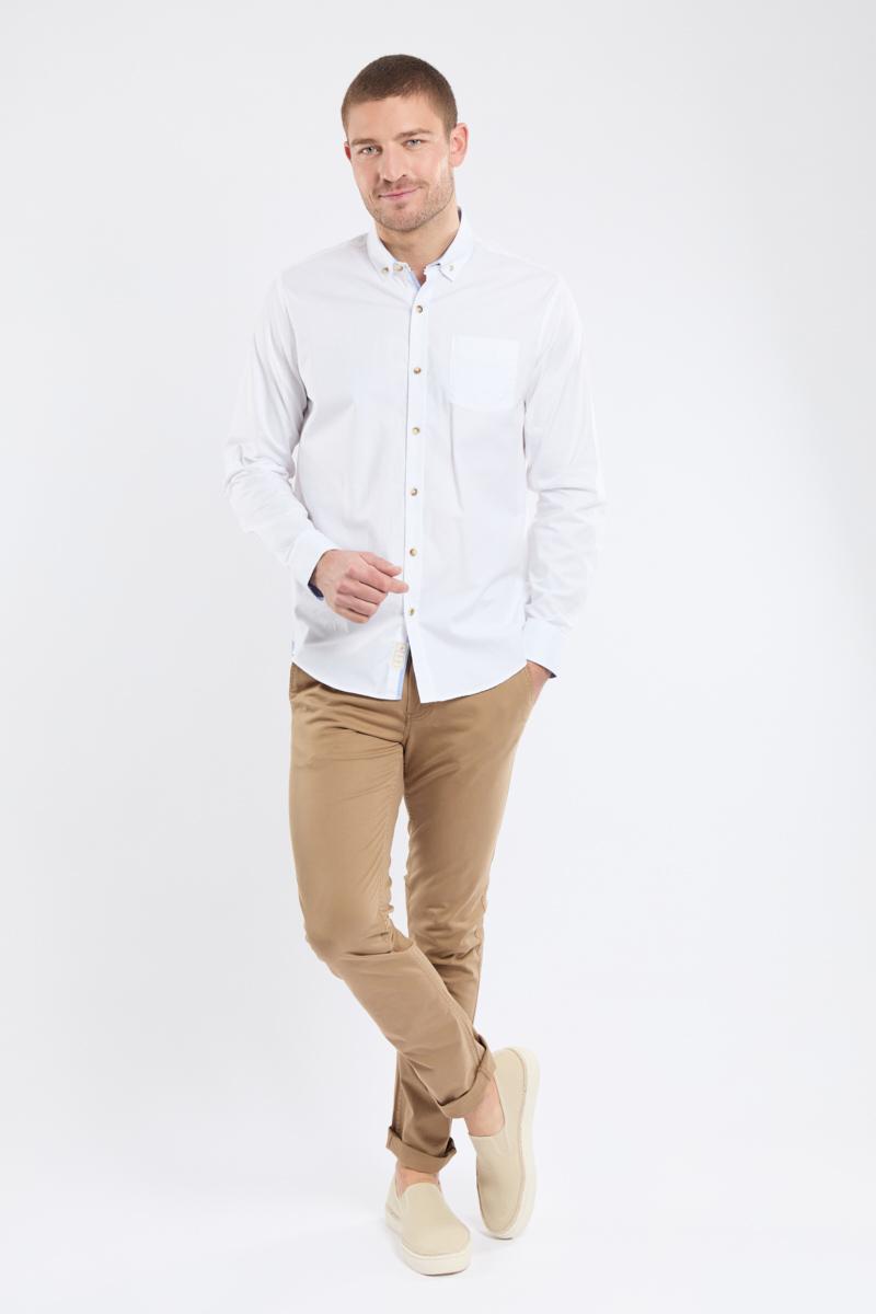 Bermudes Chemise Unie EDGAR - Coupe Droite
