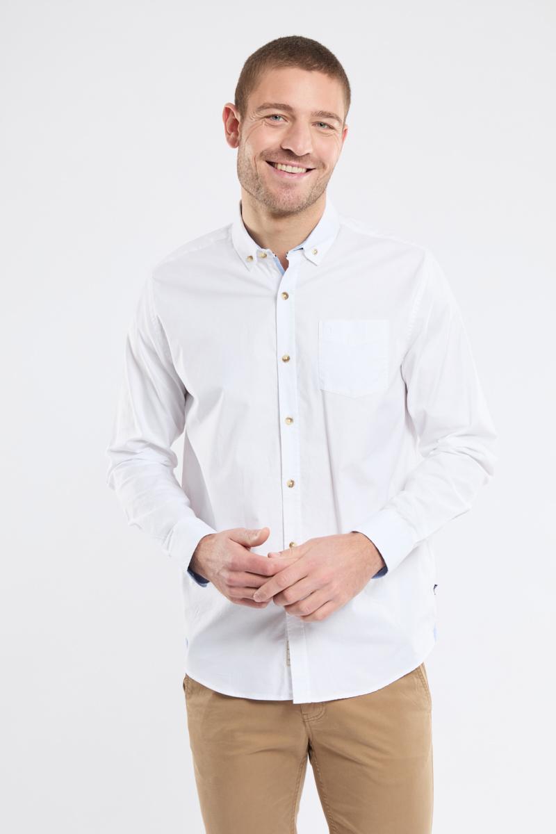 Bermudes Chemise unie EDGAR - coupe droite