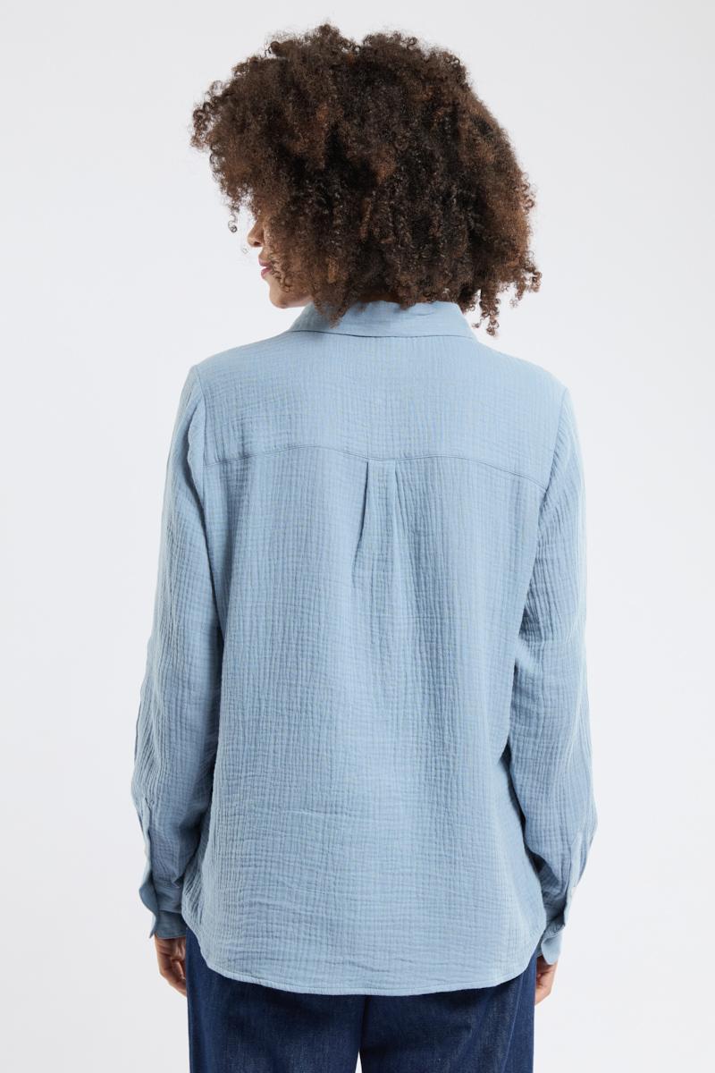 Bermudes Chemisier CLEANE - Gaze De Coton