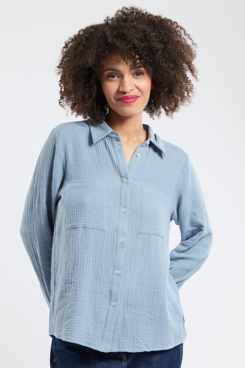 Bermudes Chemisier CLEANE - gaze de coton