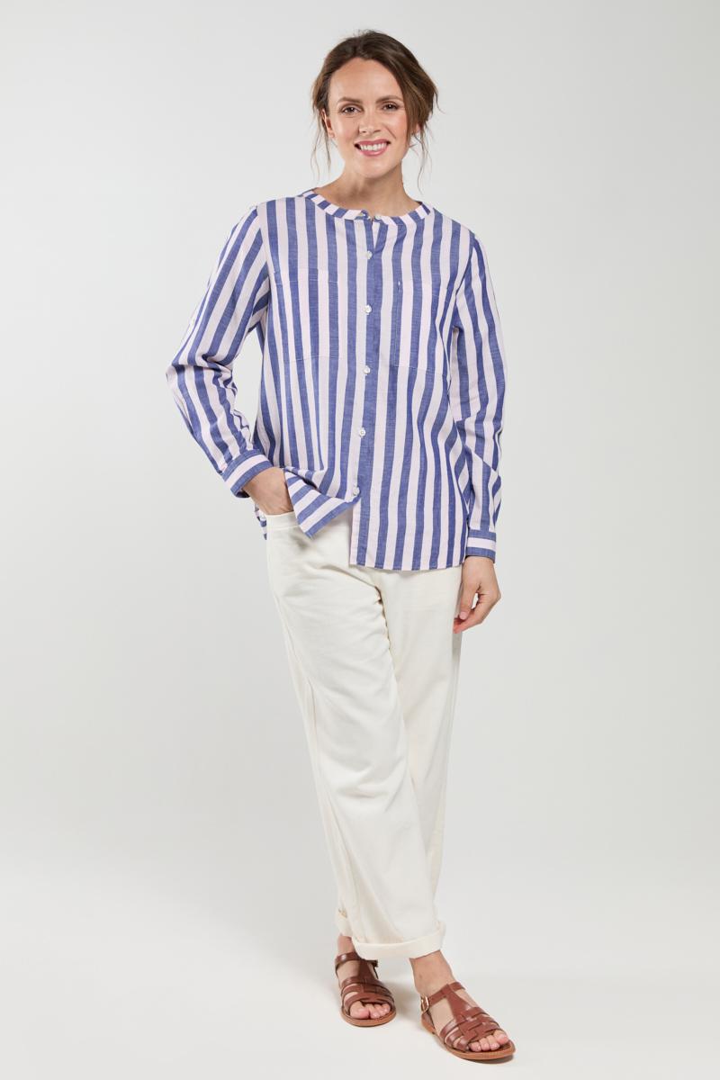 Bermudes Chemisier Rayé CORLYNE