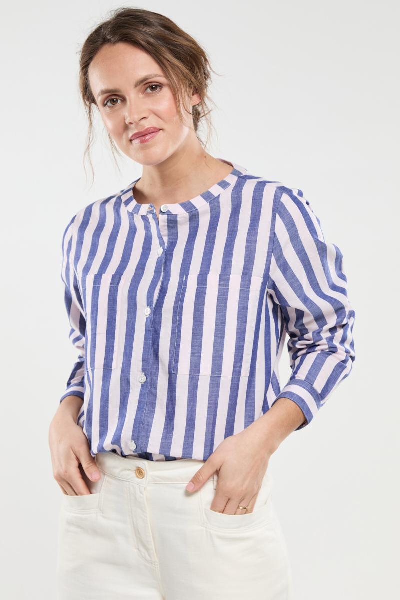 Bermudes Chemisier rayé CORLYNE