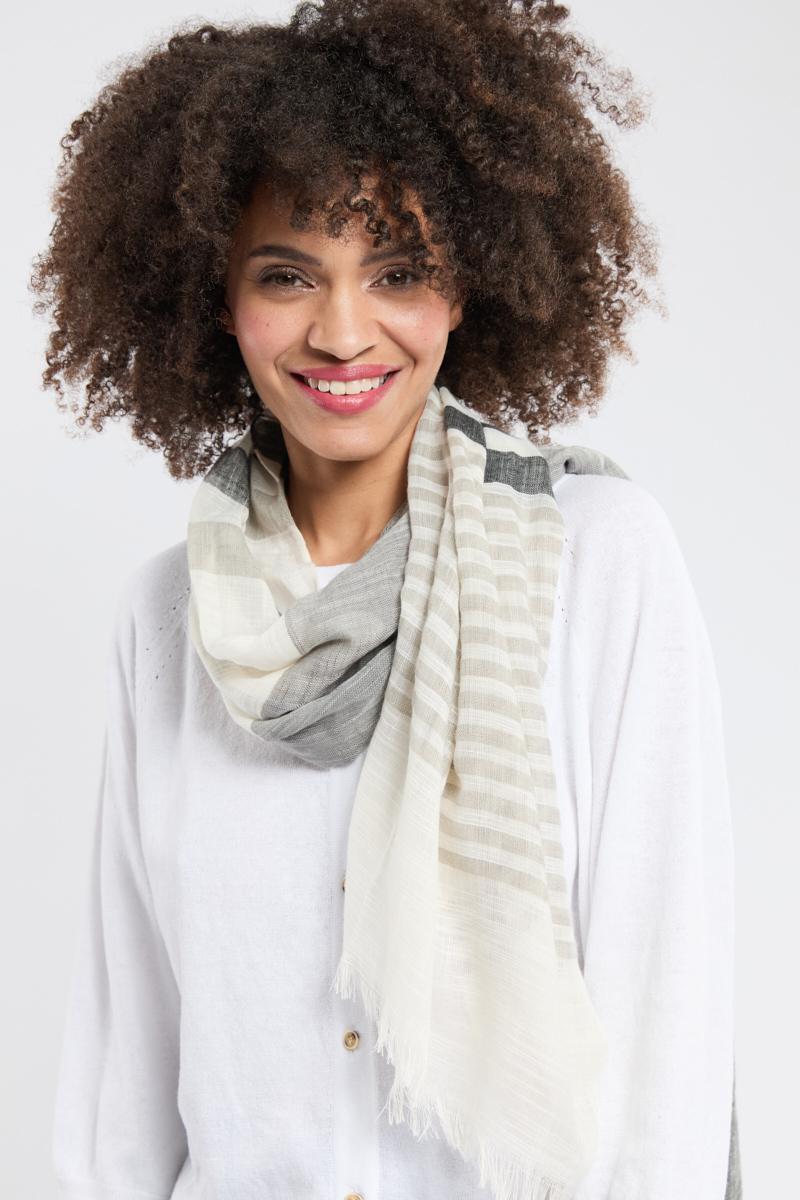 Bermudes Foulard Rayé JURF