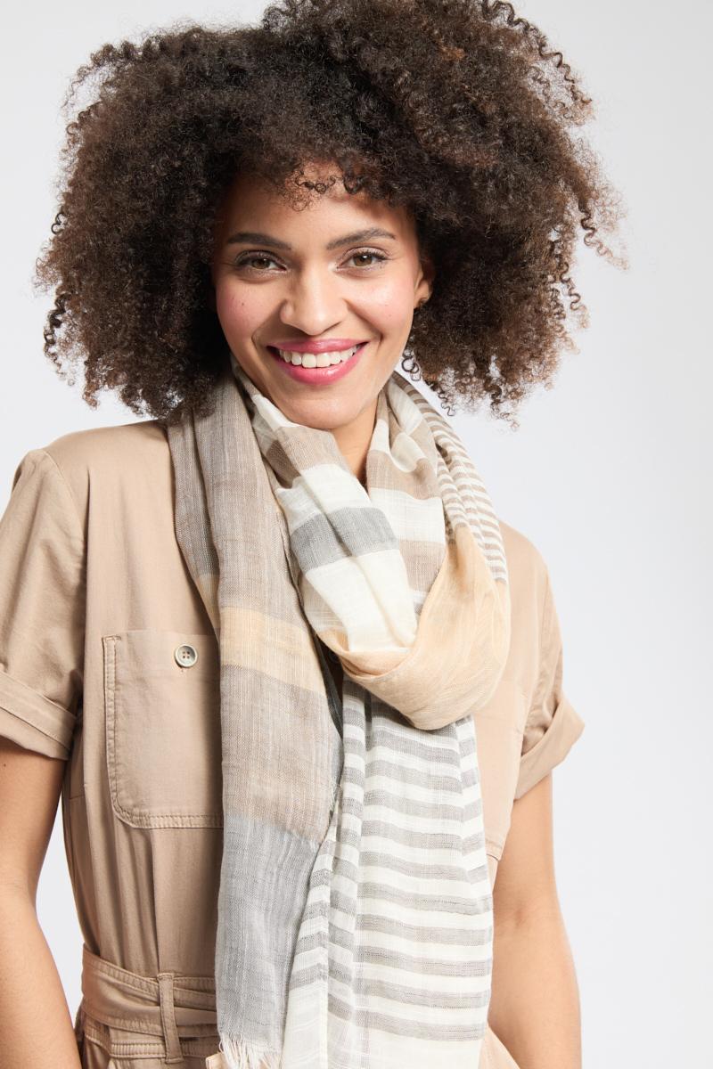 Bermudes Foulard rayé JURF