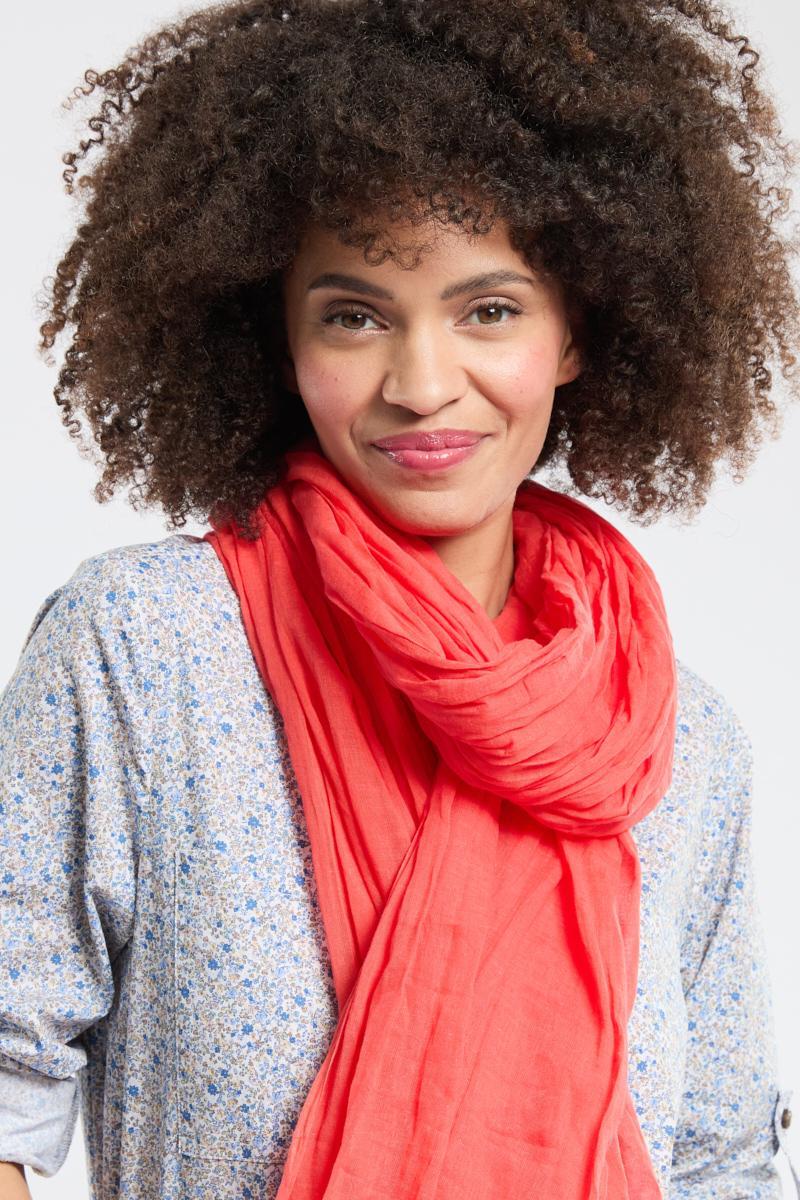 Bermudes Foulard Uni JARLI - Coton