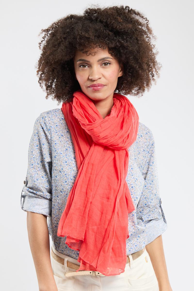 Bermudes Foulard uni JARLI - coton