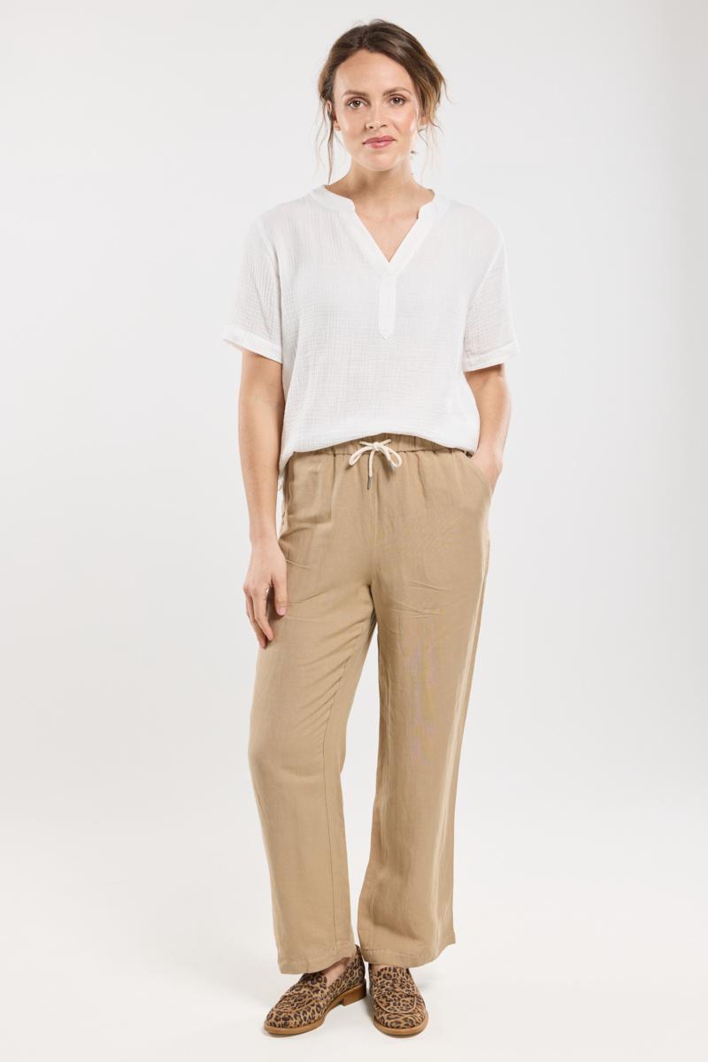 Bermudes Pantalon Coupe Large - Lin