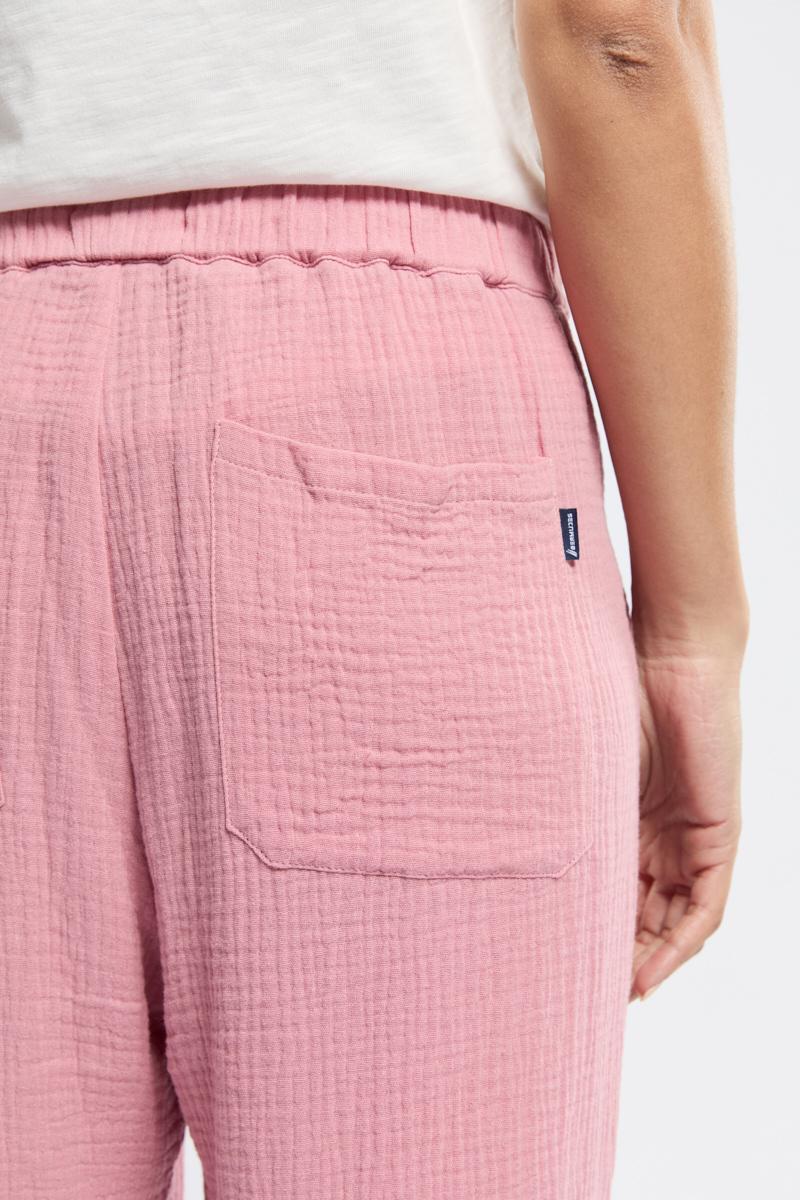 Bermudes Pantalon Large LAURINE - Gaze De Coton
