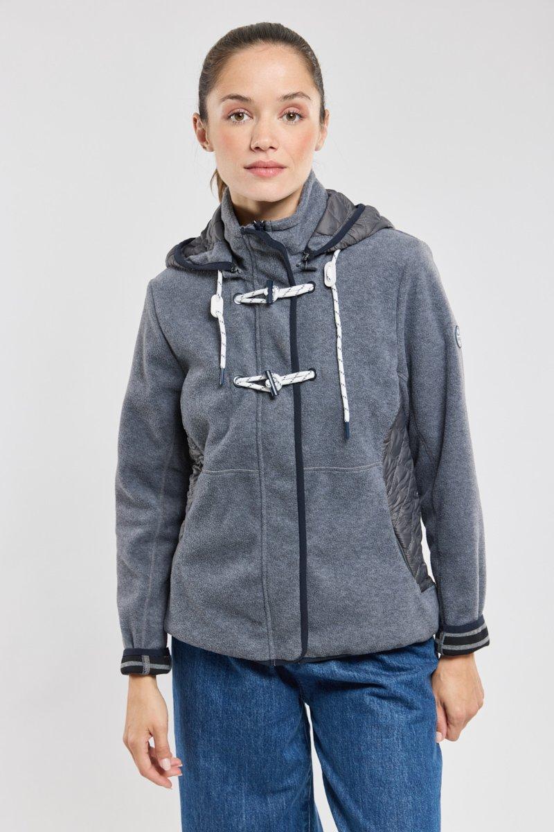 Bermudes Polaire bi-matière MOGGA