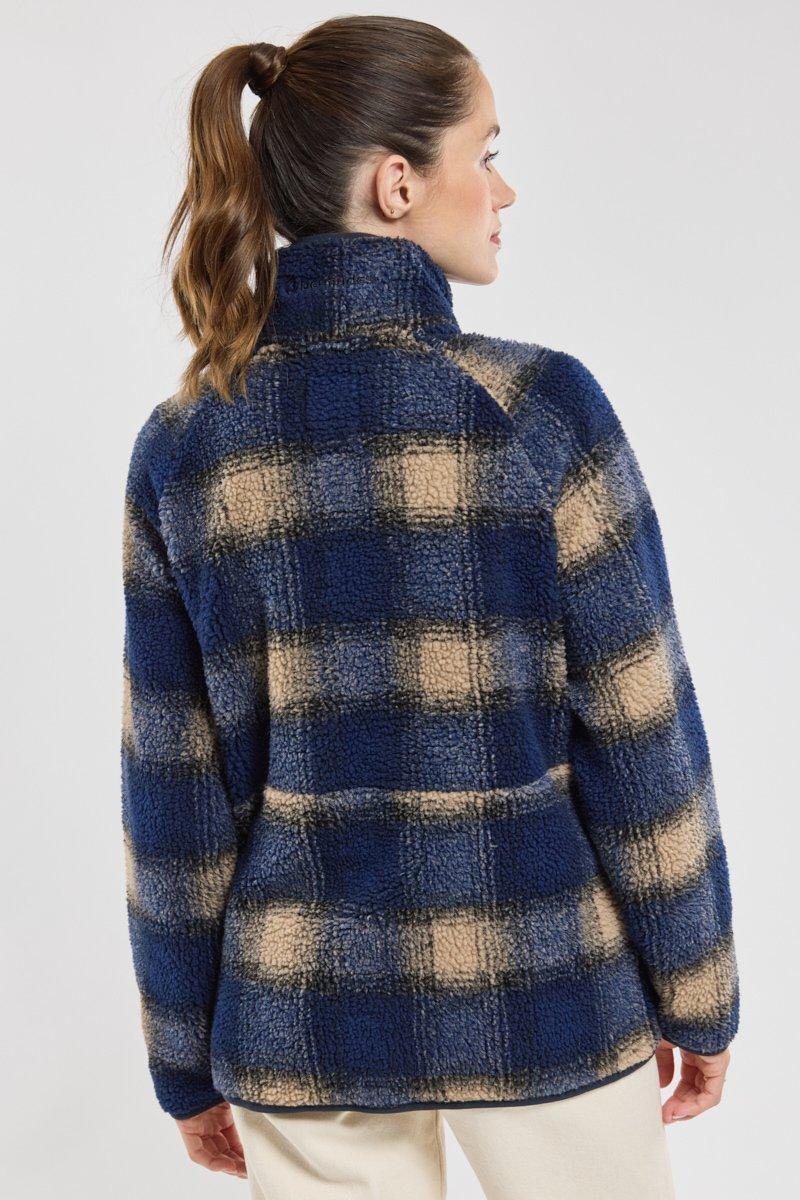 Bermudes Polaire Moutonnée à Carreaux MILLE