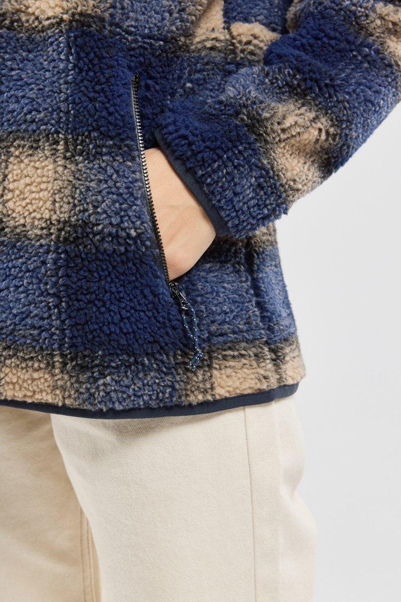 Bermudes Polaire Moutonnée à Carreaux MILLE