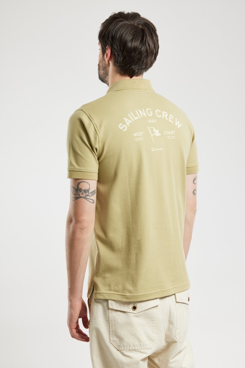 Bermudes Polo Dos Brodé GUNDAO