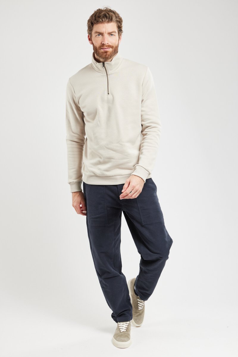 Bermudes Sweat Col Montant TAKIN - Coton Biologique