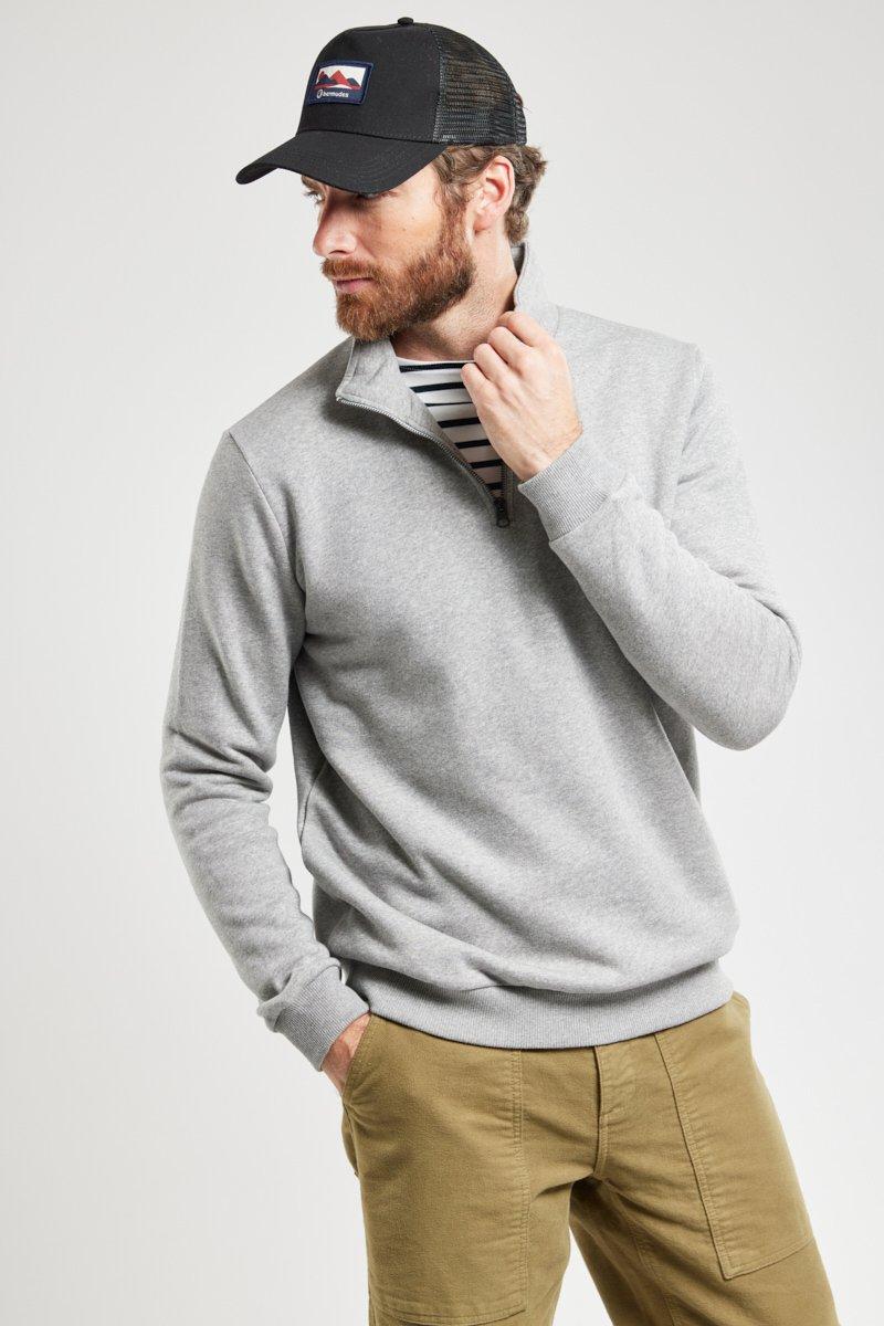 Bermudes Sweat Col Montant TAKIN - Coton Biologique