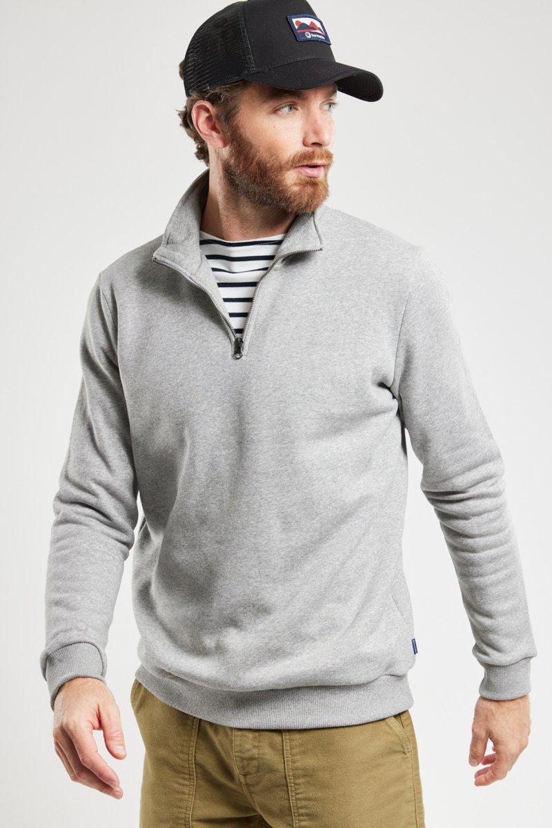 Bermudes Sweat col montant TAKIN - coton biologique