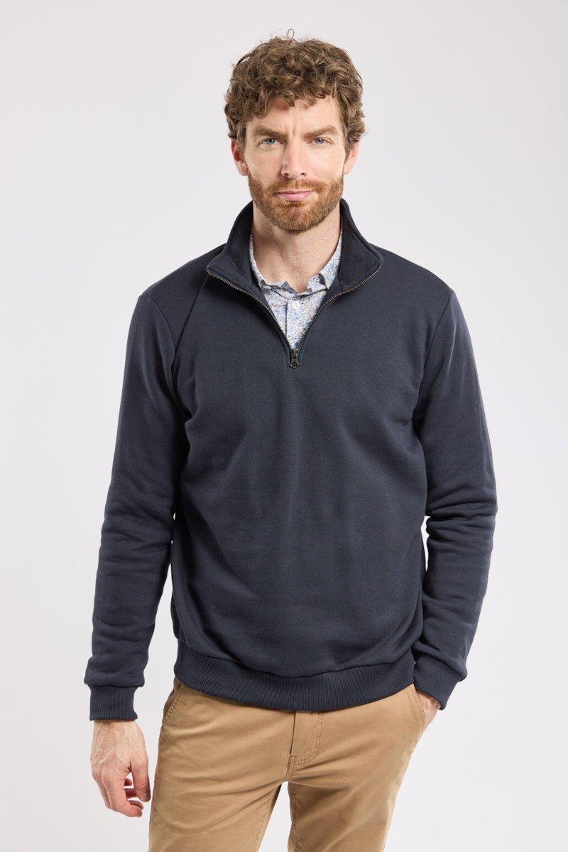 Bermudes Sweat col montant TAKIN - coton biologique