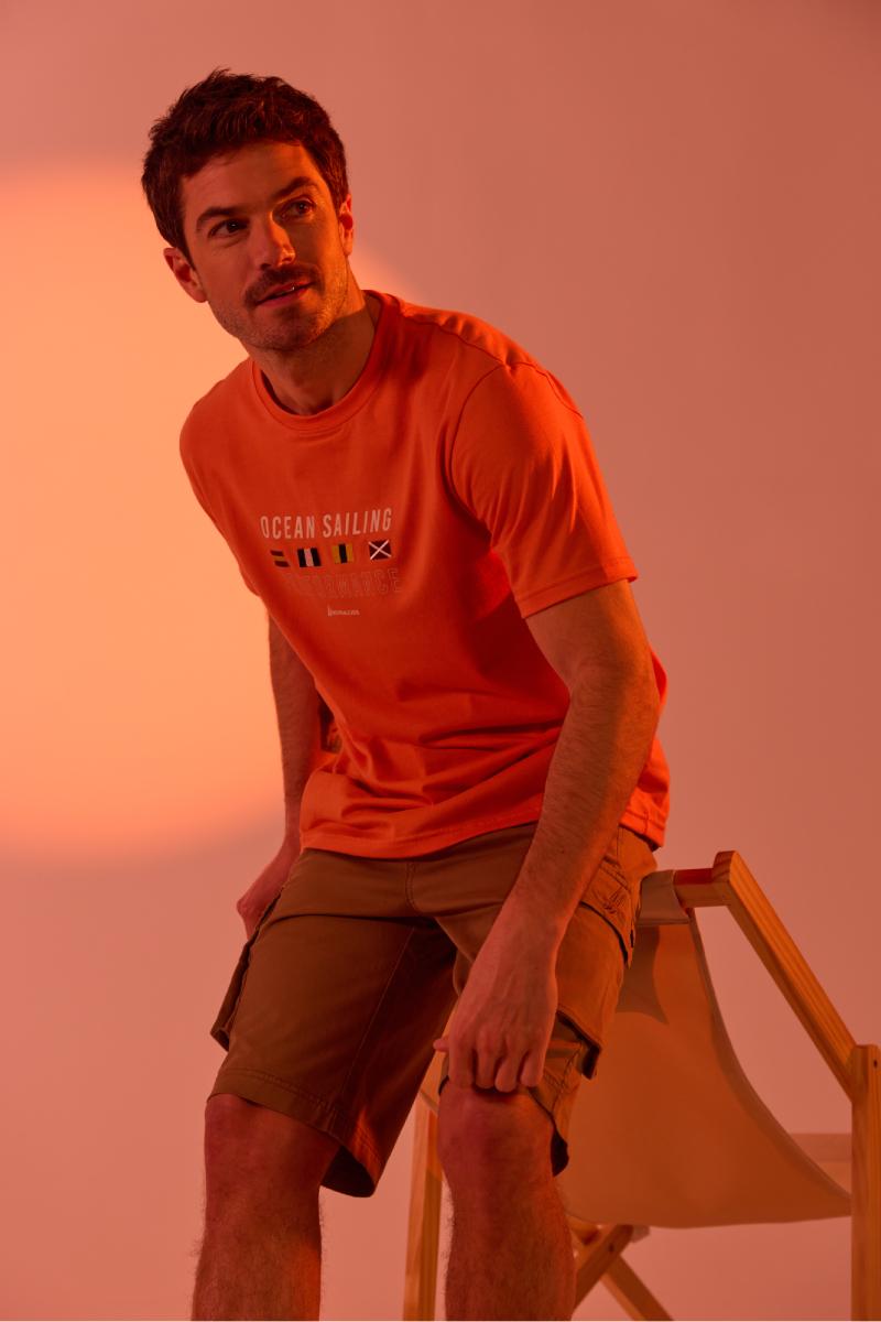 Bermudes Tee-shirt "Vulco" - coton léger