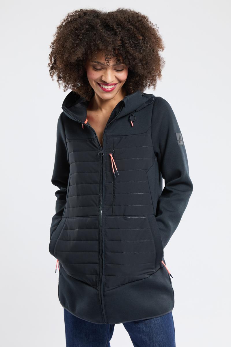 Bermudes Veste bi-matière MOMBEL