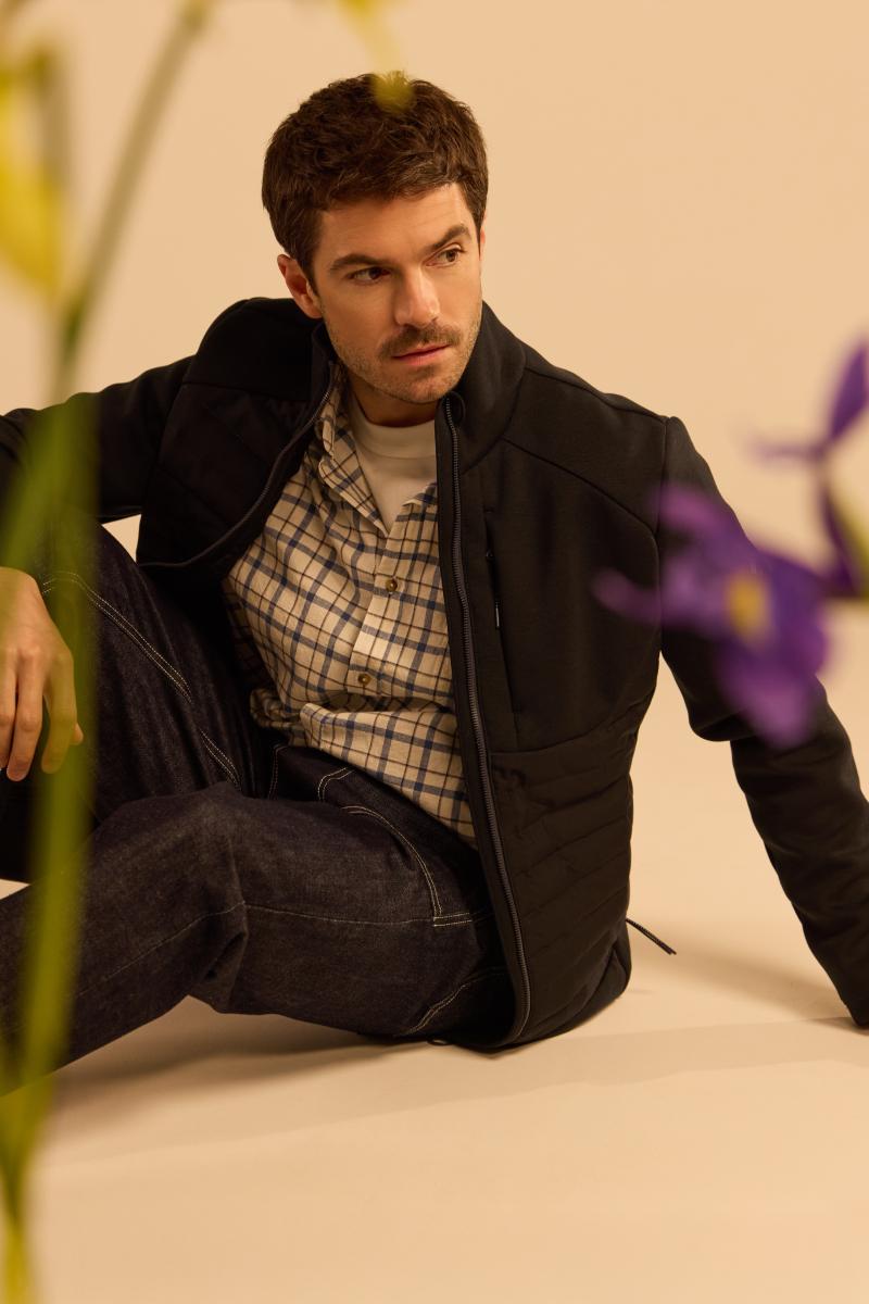 Bermudes Veste bi-matière PRESSBOOK