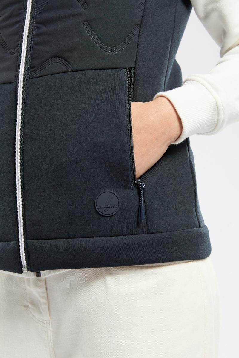 Bermudes Veste Bi-matière Sans Manche MARNAGE