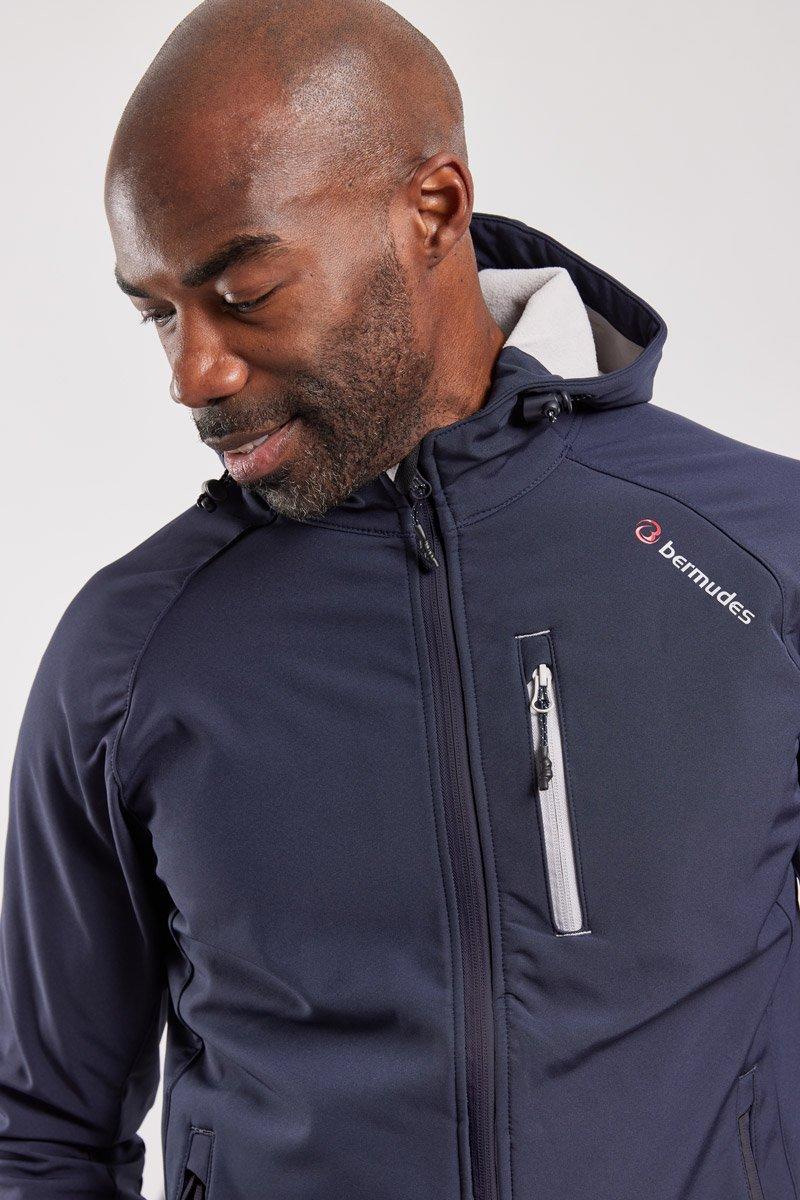 Bermudes Veste Softshell à Capuche SEAHOOD