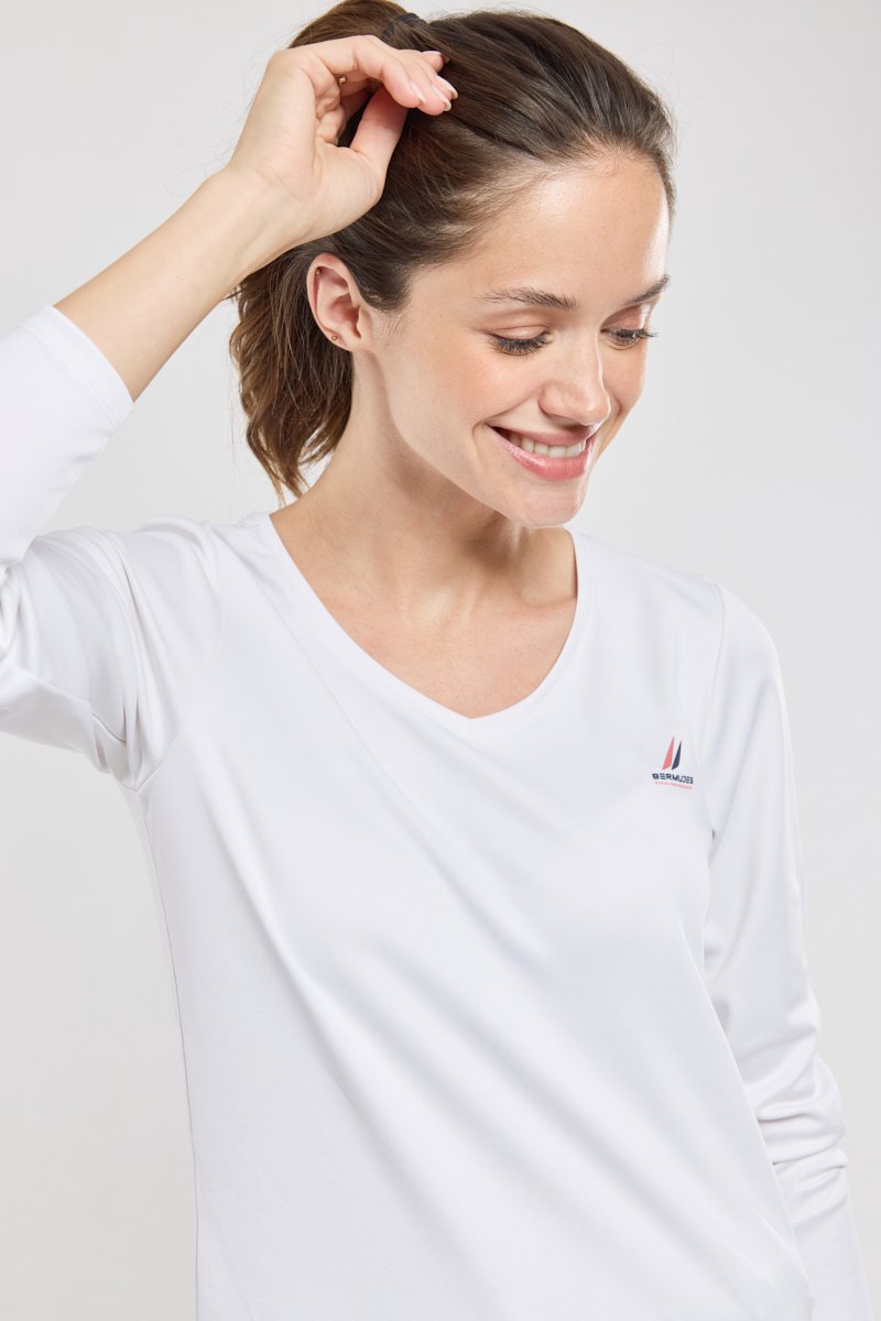 Bermudes T-shirt Manches Longues COLMAN - Polyester Recyclé