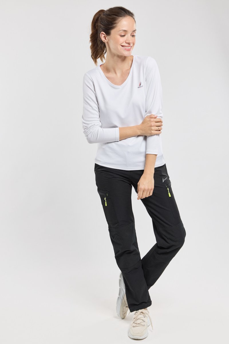 Bermudes T-shirt Manches Longues COLMAN - Polyester Recyclé