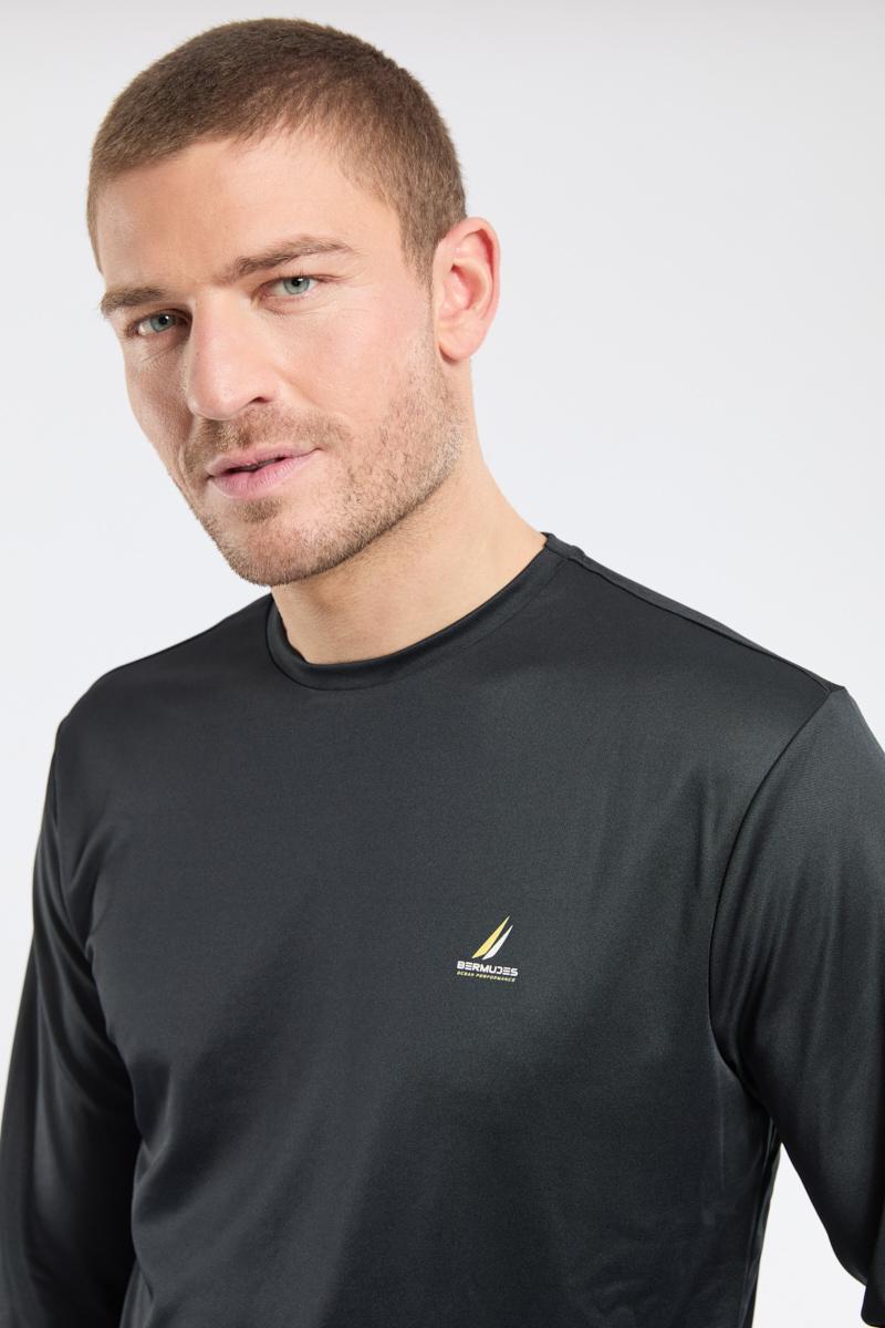 Bermudes T-shirt Manches Longues VALLON - Polyester Recyclé