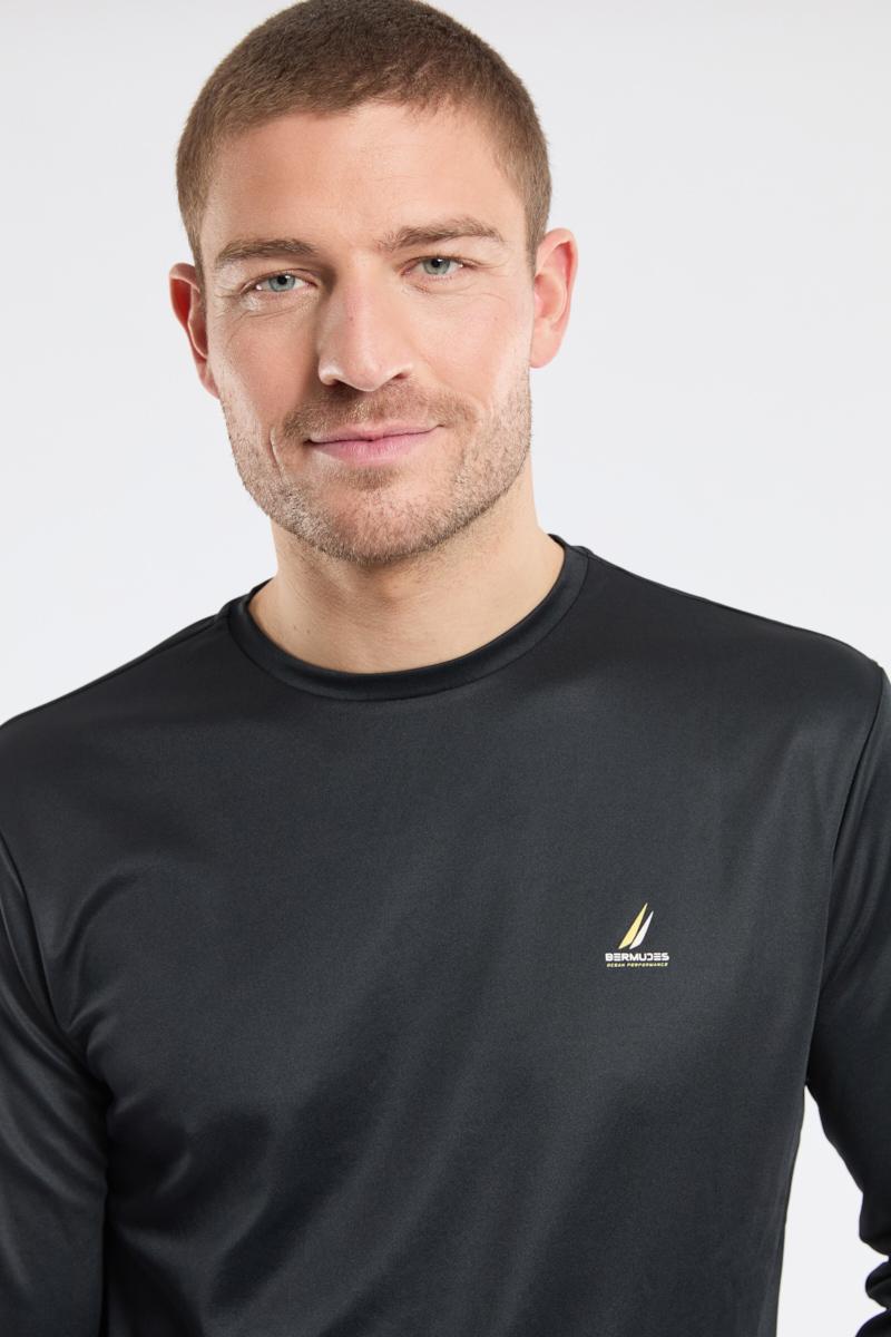 Bermudes T-shirt Manches Longues VALLON - Polyester Recyclé