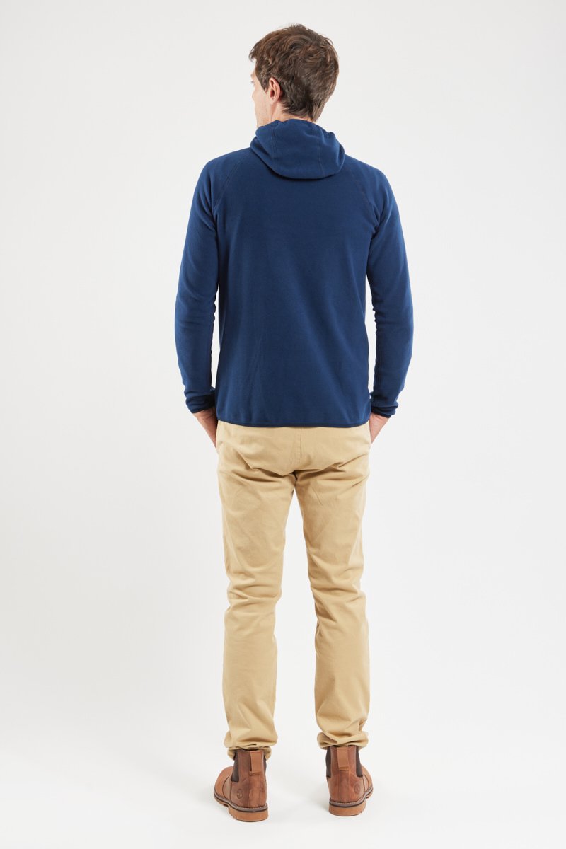 Bermudes Veste Polaire à Capuche PLOUHA - Micropolaire Polartec®