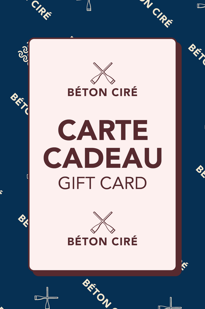béton ciré Carte cadeau Béton Ciré