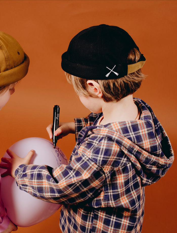 béton ciré Chapeau docker Mini Miki | Béton Ciré