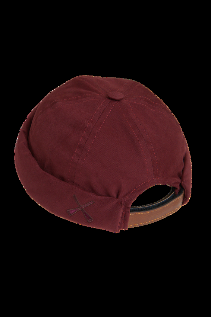 Béton Ciré MIKI DOCKER HAT MOLESKIN BURGUNDY