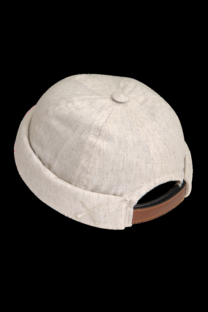 Béton Ciré Chapeaux Docker Pour Hommes Et Femmes Crème En Chanvre Naturel Et Coton Fabriqués Au Portugal