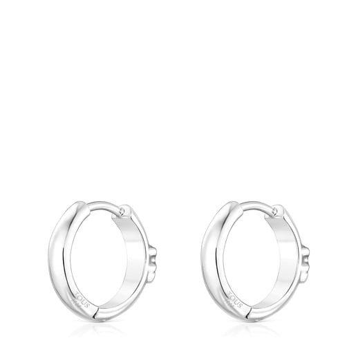 Tous Boucles D’oreilles Anneau Ourson TOUS Basics En Argent