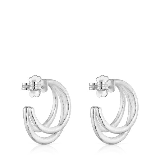 Tous Boucles D’oreilles Anneaux En Argent 26 mm Duna