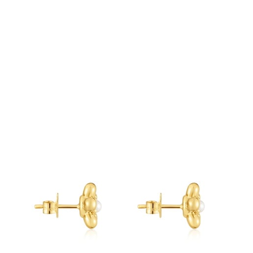Tous Boucles d’oreilles en or et perles de culture 10 mm Daisy