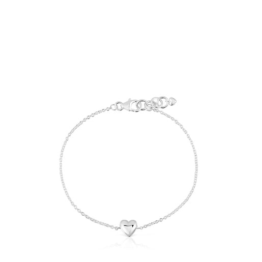 Tous Bracelet chaîne en argent motif cœur Garden of Love