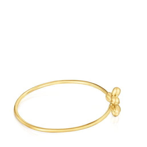 Tous Bracelet manchette en argent plaqué or 18 ct Daisy Tous Bracelet manchette en argent plaqué or 18 ct Daisy