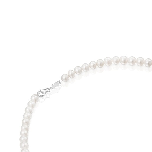 Tous Collier Bicolore Et Perles De Culture Court Daisy