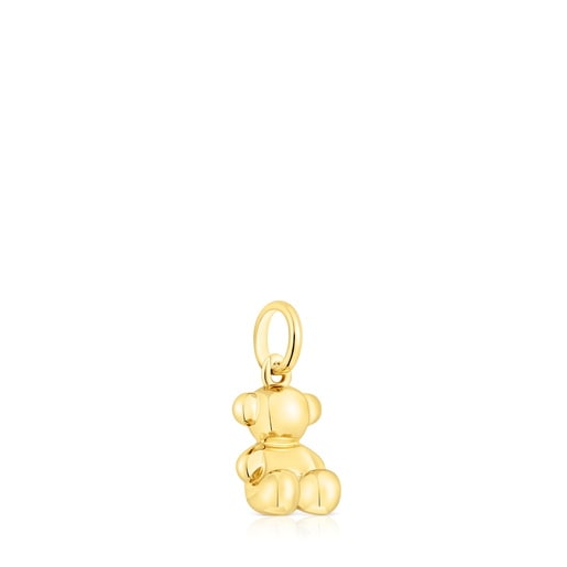 Tous Pendentif ourson Bold Bear petit en argent vermeil