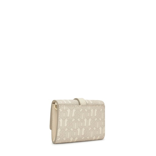 Tous Porte-monnaie et porte-cartes accroché beige TOUS Buckles Silhouette