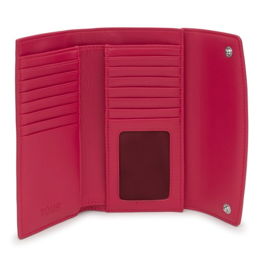 Tous Portefeuille Long Pocket Fuchsia Grand TOUS Bloom