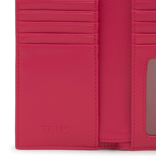 Tous Portefeuille Long Pocket Fuchsia Grand TOUS Bloom