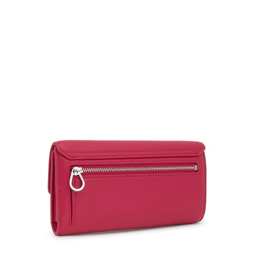 Tous Portefeuille long Pocket fuchsia grand TOUS Bloom