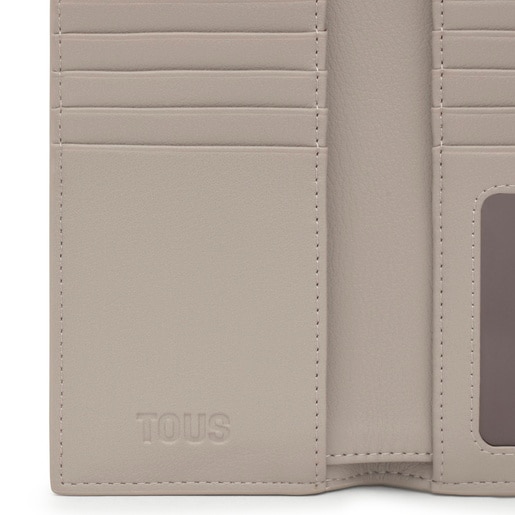 Tous Portefeuille Long Pocket Taupe Grand TOUS Bloom