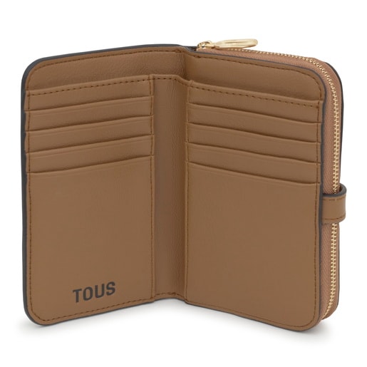 Tous Portefeuille Long Terre TOUS Buckles Silhouette