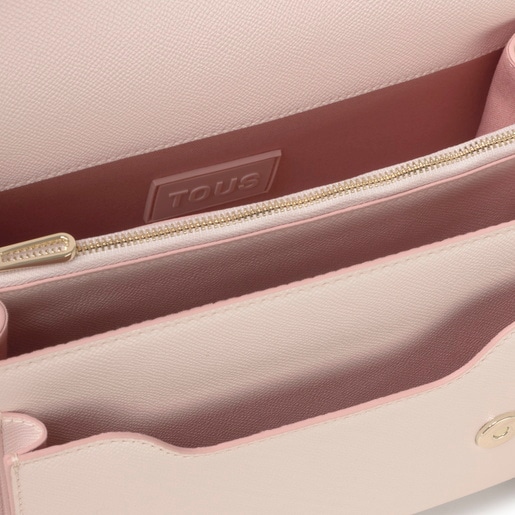 Tous Sac à Bandoulière Audree Rose Clair Moyen TOUS Brenda