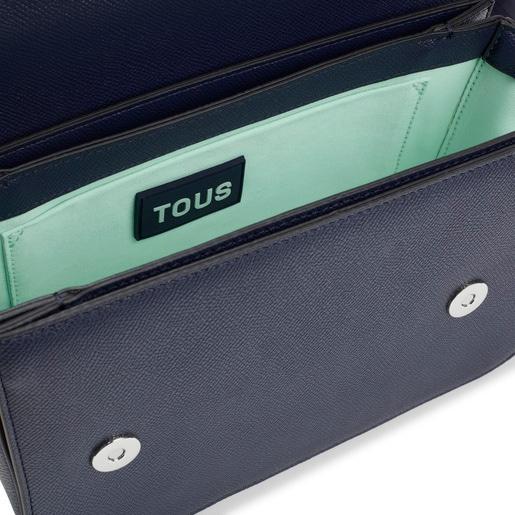 Tous Sac à Bandoulière Bleu Marine Moyen TOUS Brenda