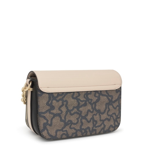 Tous Sac à bandoulière Chain noir et beige moyen Kaos Icon